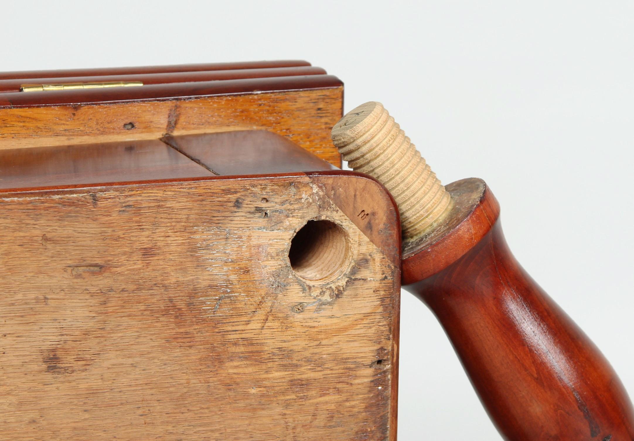 Mid 19th Century High-Adjustable Architect's Table, Mahogany, France, circa 1850 For Sale 10