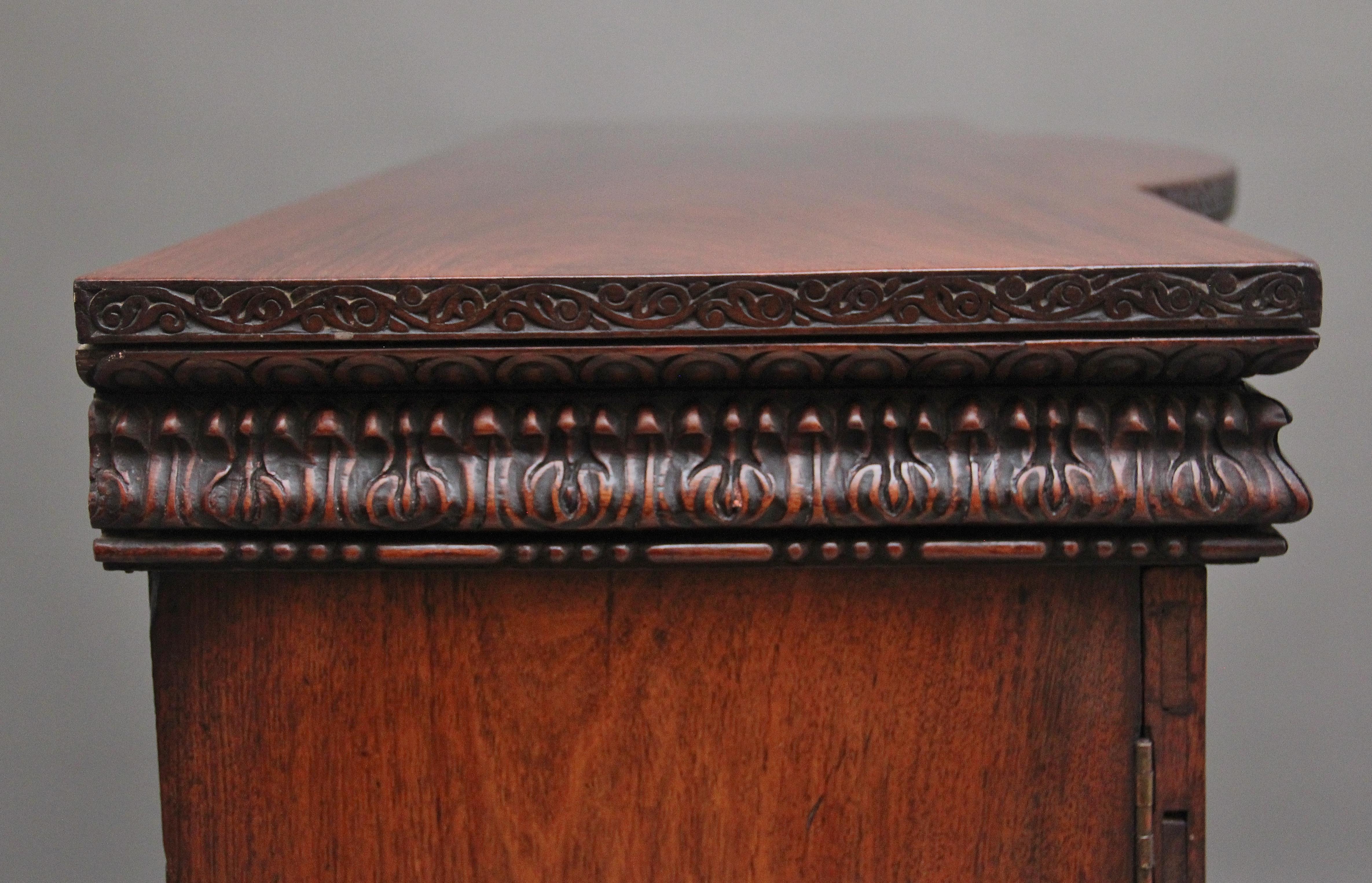Mid-19th Century Highly Carved Anglo-Indian Cabinet 7