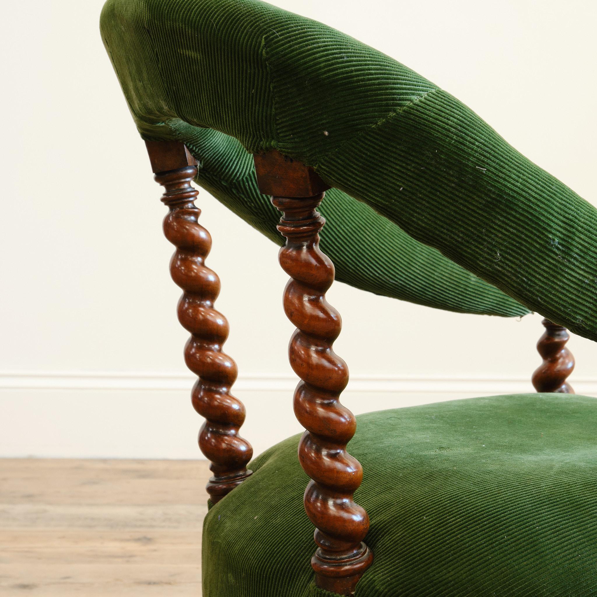 Fauteuil Hindley and sons, milieu du 19e siècle en vente 3