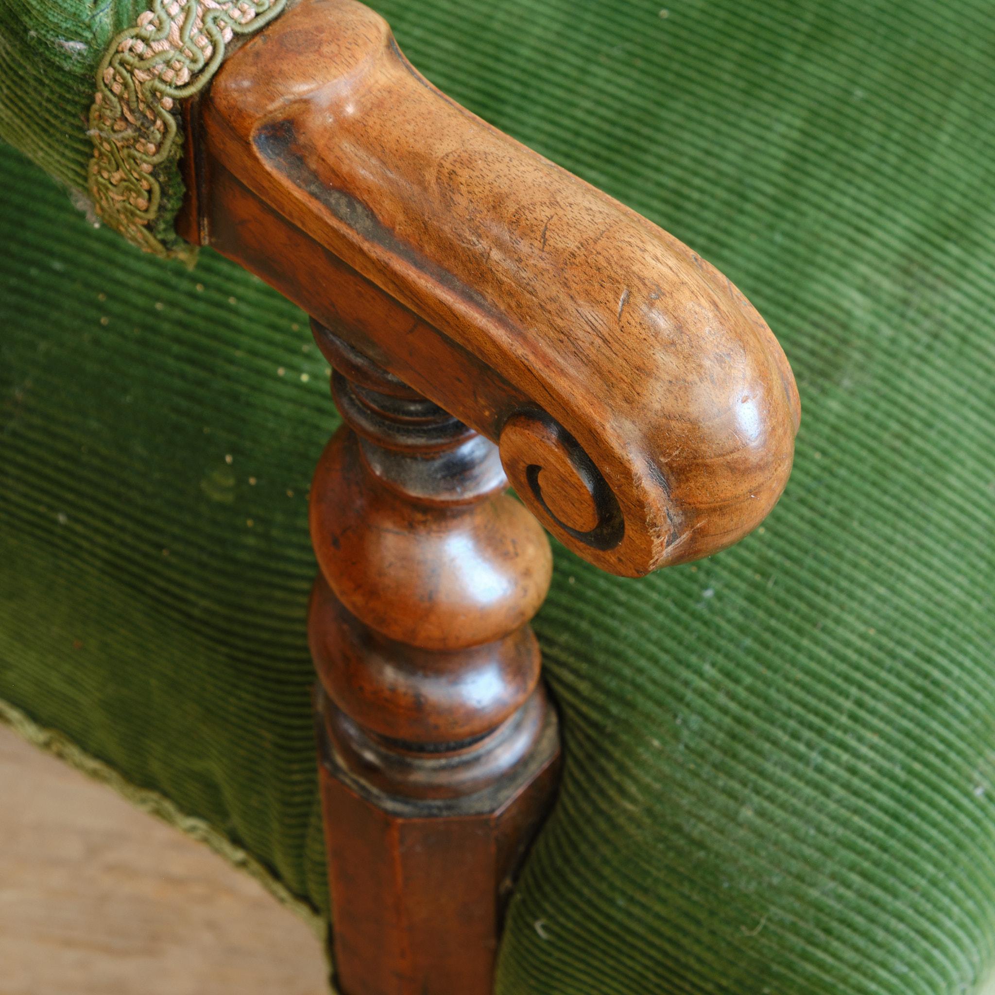 Fauteuil Hindley and sons, milieu du 19e siècle en vente 4