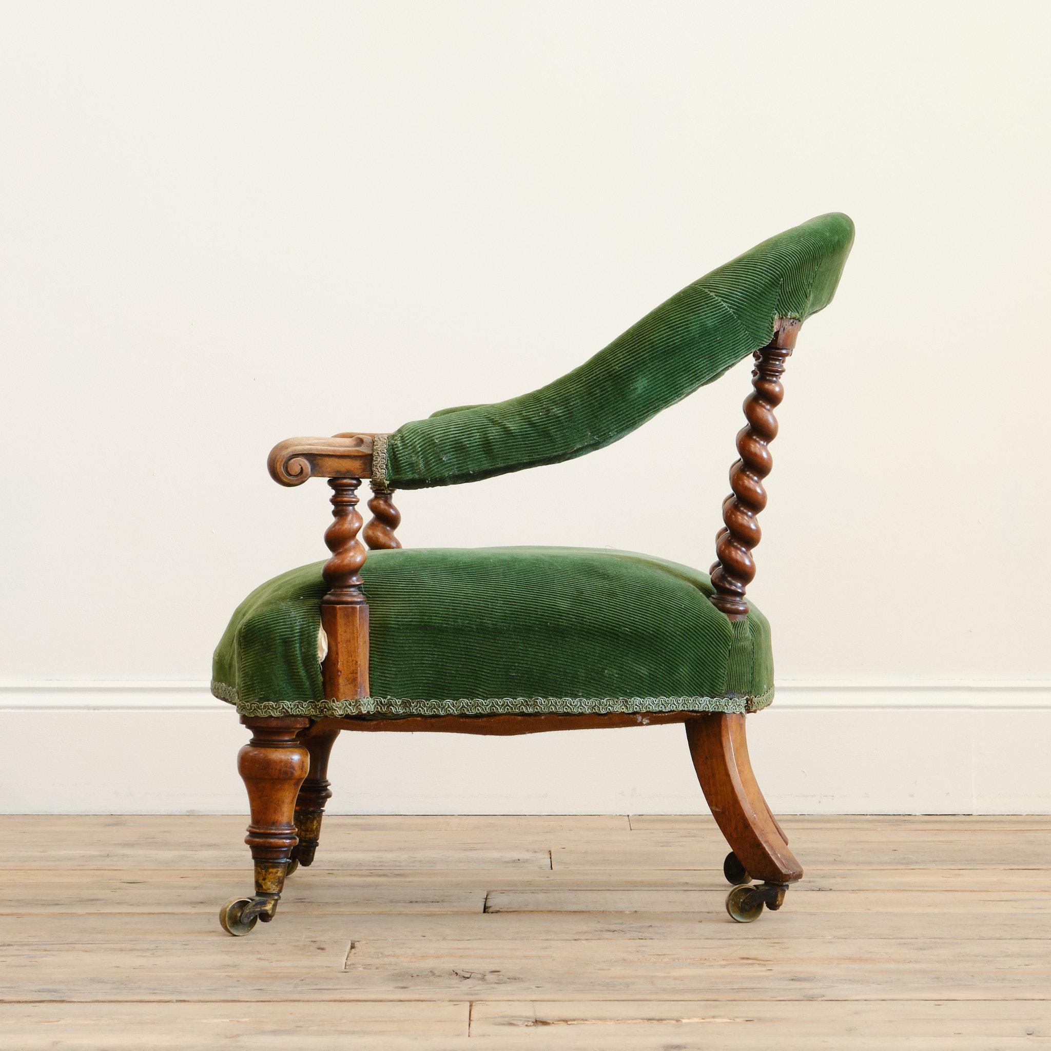 Fauteuil Hindley and sons, milieu du 19e siècle État moyen - En vente à Batley, GB