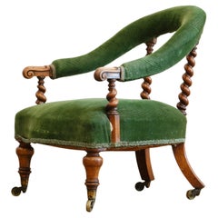 mid 19th century Hindley and sons armchair