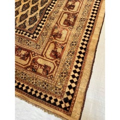 Mid-19th Century Indian Amritzar Rug