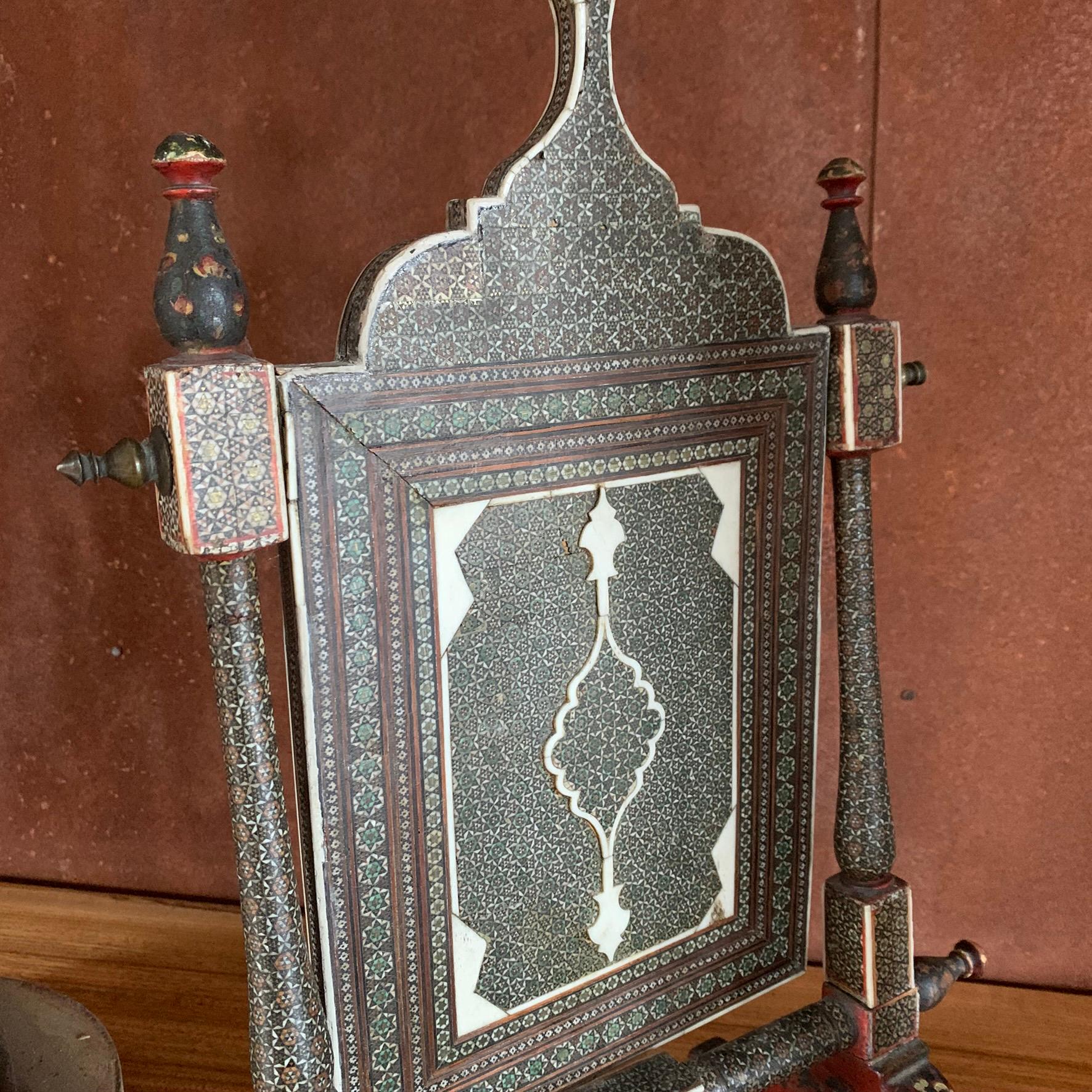 Mid-19th Century Indian Table Mirror 2