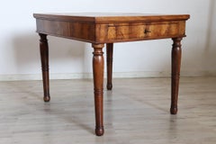 Mid 19th Century Italian Antique Desk in Walnut