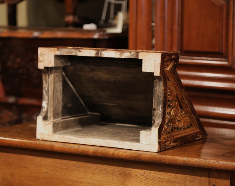 Mid19th Century Italian Carved Giltwood Holy Bible Book Stand Holder