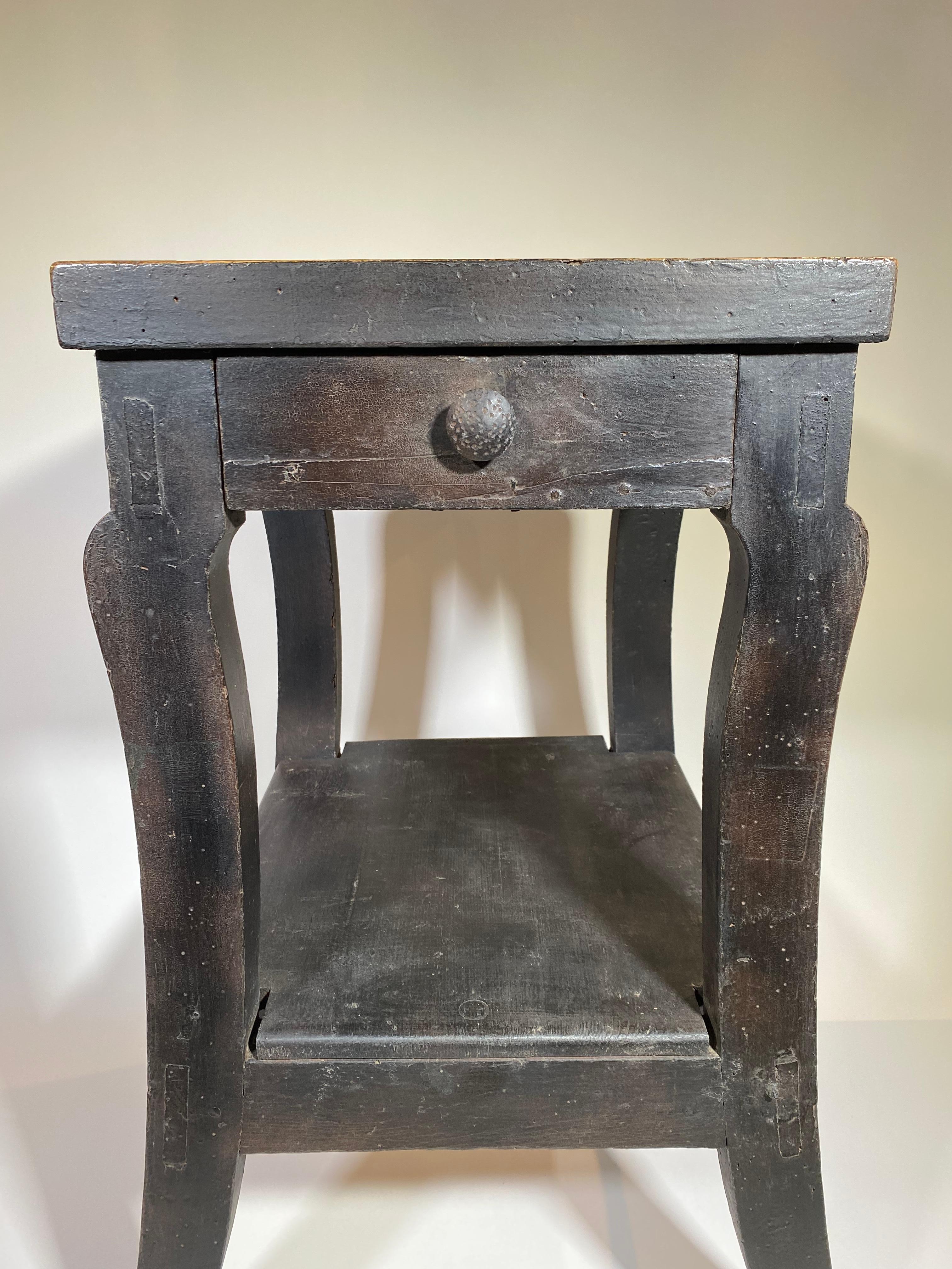 Mid-19th Century Italian Side Table For Sale 6