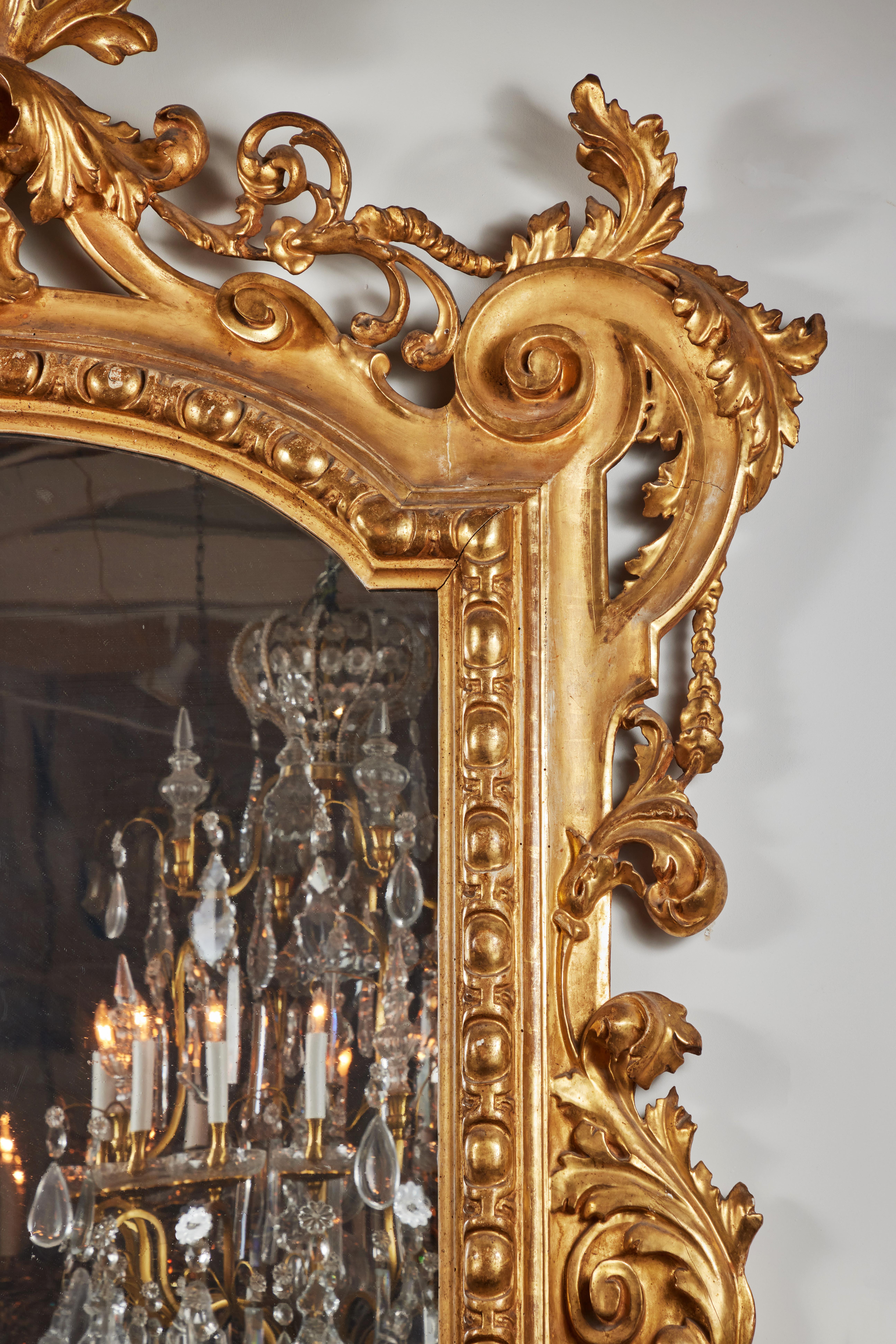 Mid-19th Century, Italian Wall Mirror For Sale 2