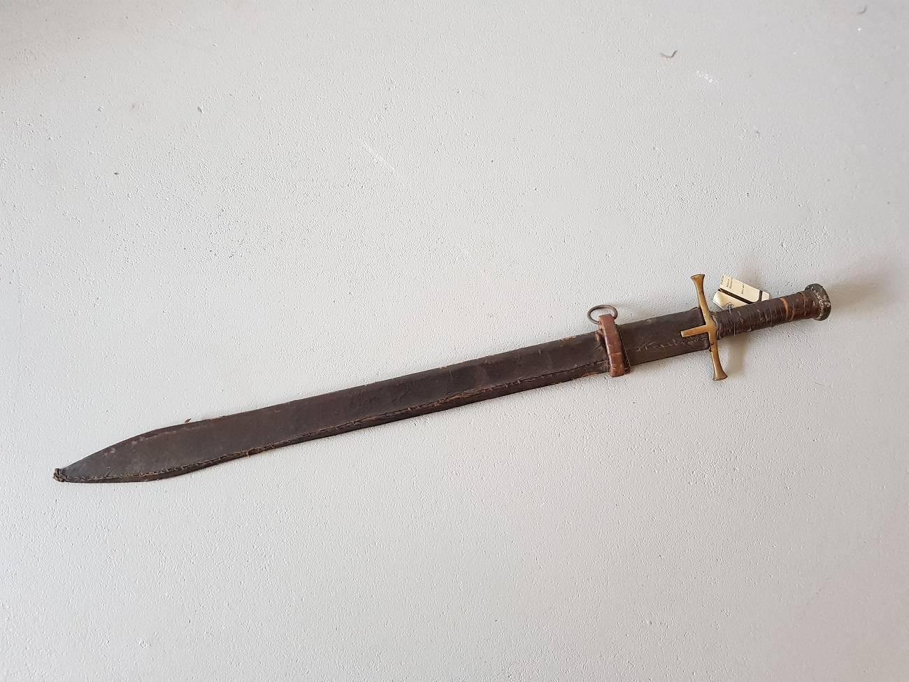 Metal Mid-19th Century Kaskara Sword Sudan South Sahara
