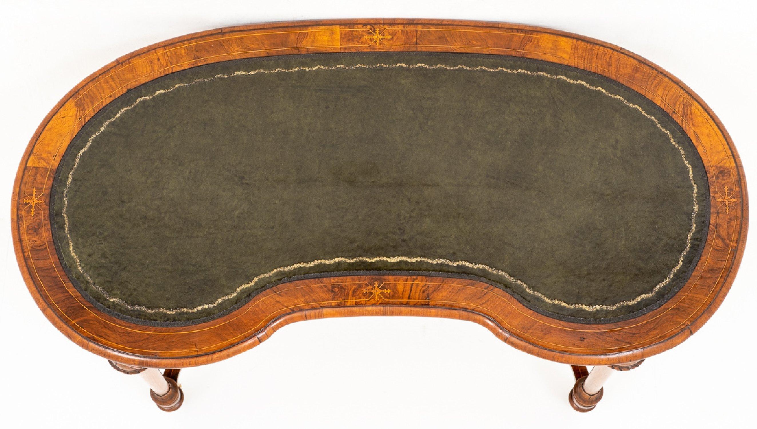 Mid-19th Century Ladies Walnut Writing Table 5