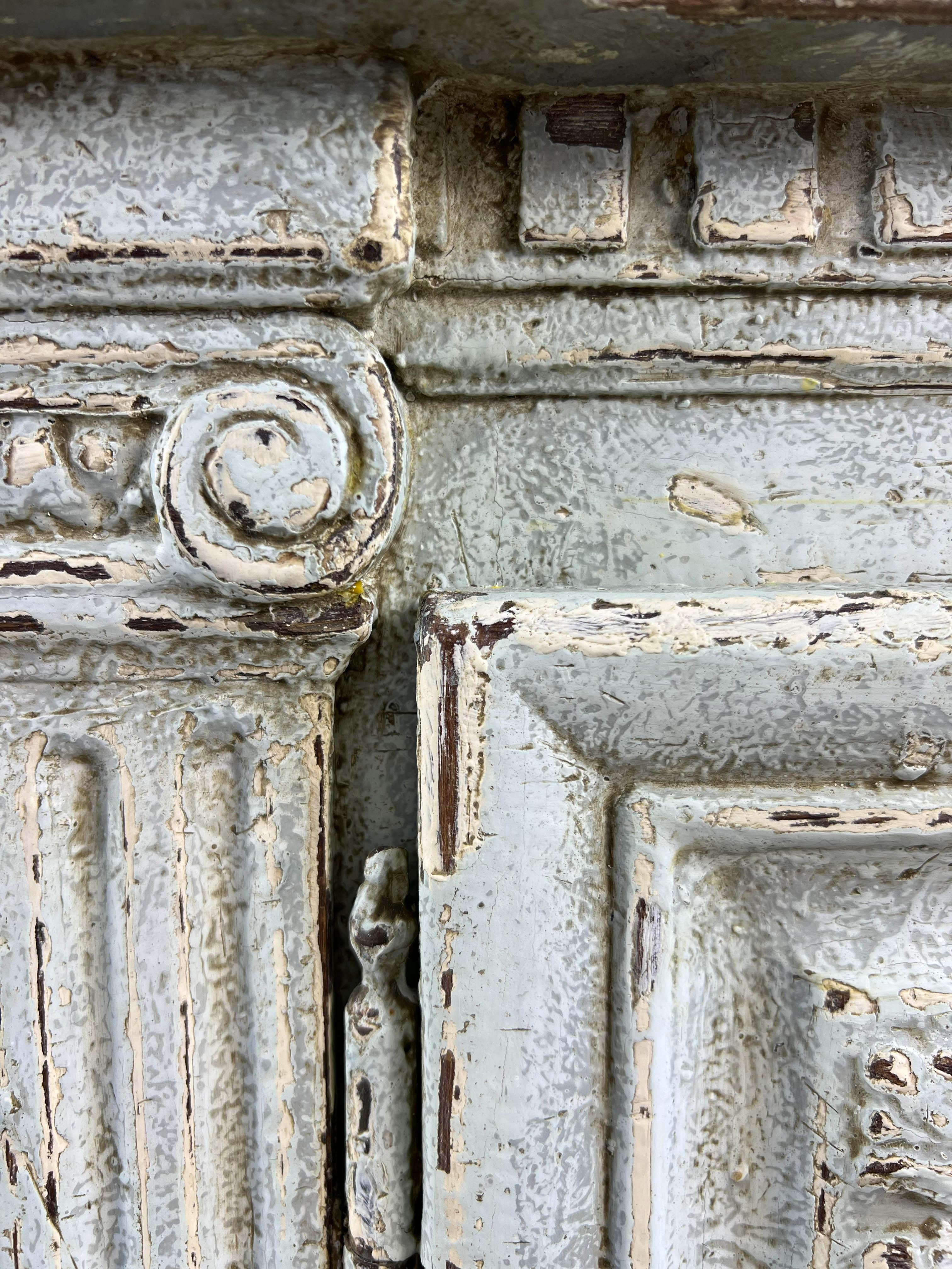 Mid 19th Century Large Flemish Re-painted Sideboard 2