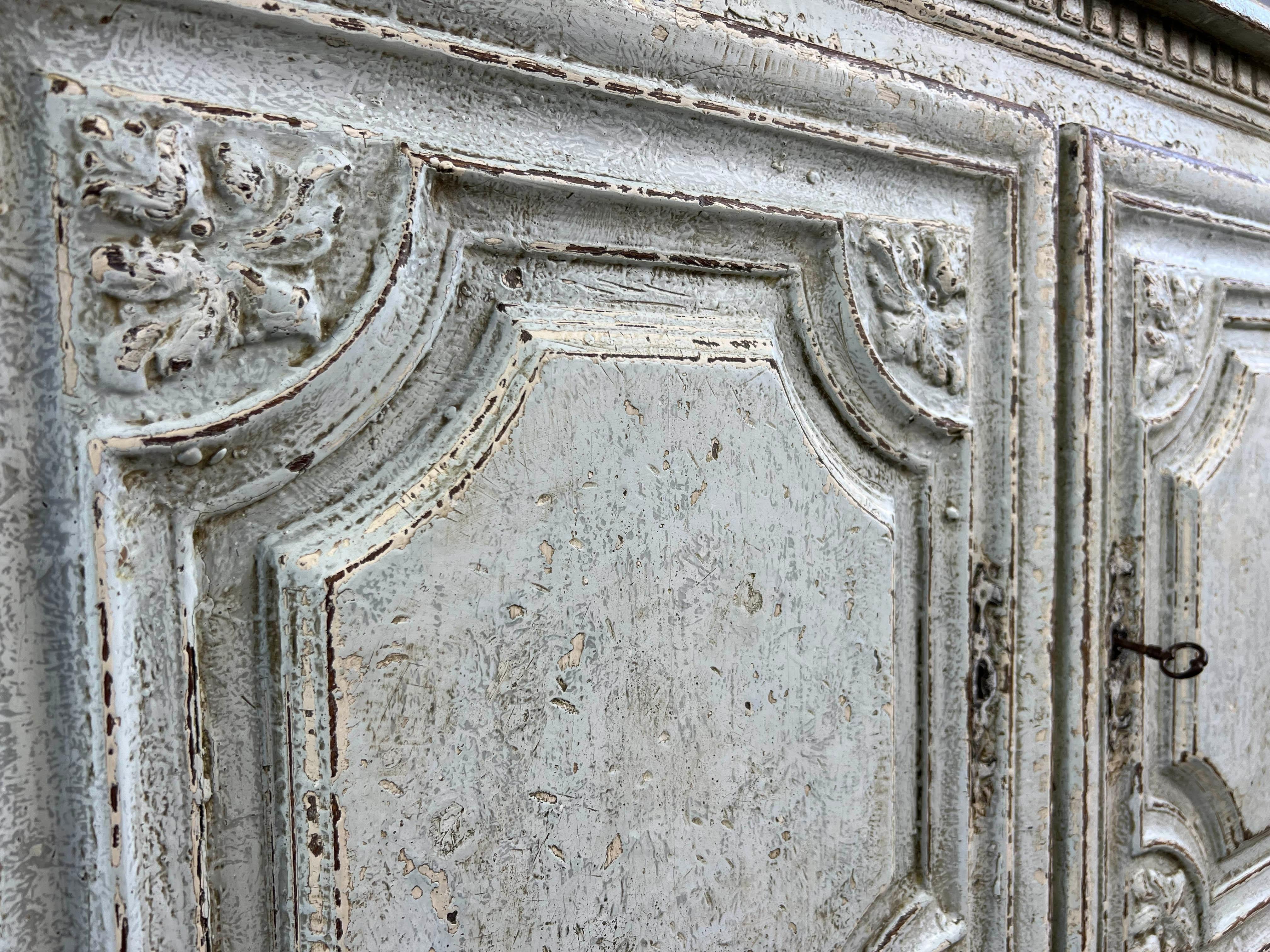 Mid 19th Century Large Flemish Re-painted Sideboard 3