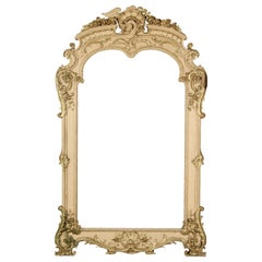 Mid 19th Century Large Rococo-Style Frame for Mirror or Painting