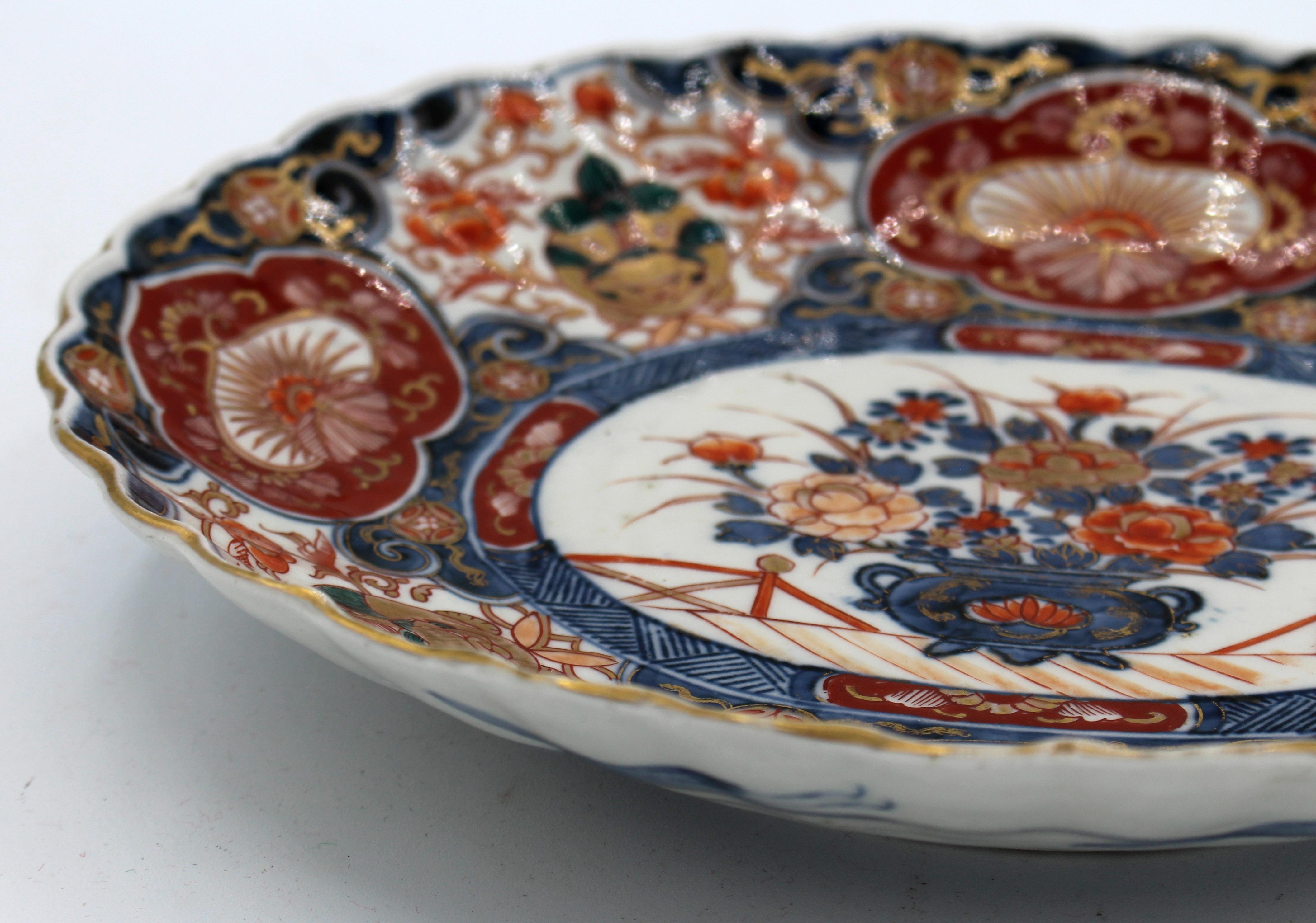 Mid 19th Century Late Edo Period Small Oval Platter 2