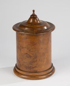Mid 19th Century Lidded Box - French - Walnut - Warm Patina