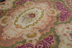 Tapis d'Aubusson Louis Philippe du milieu du 19e siècle