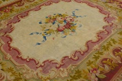 Tapis d'Aubusson Louis Philippe du milieu du 19e siècle