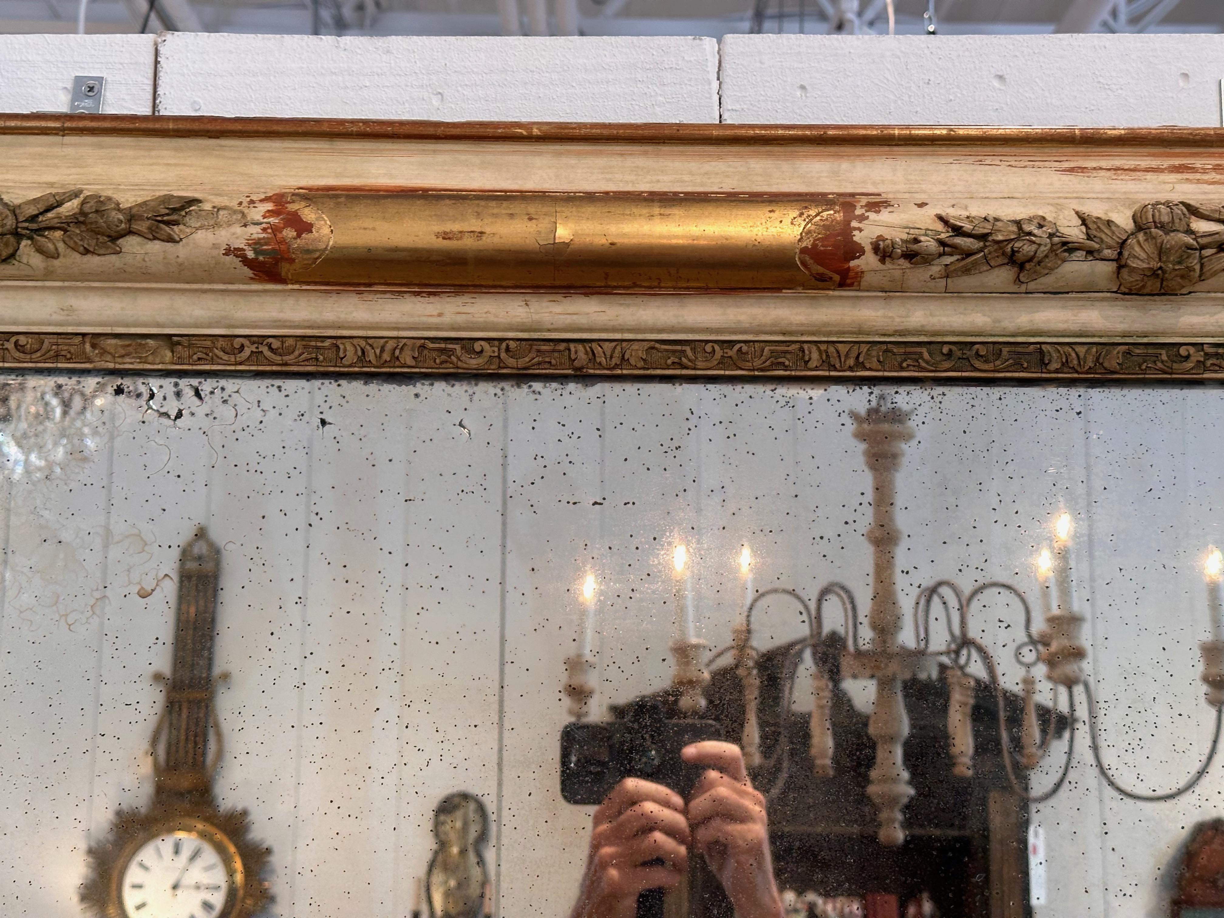 Mid 19th Century Louis Phillippe Napoleon III Mirror For Sale 3