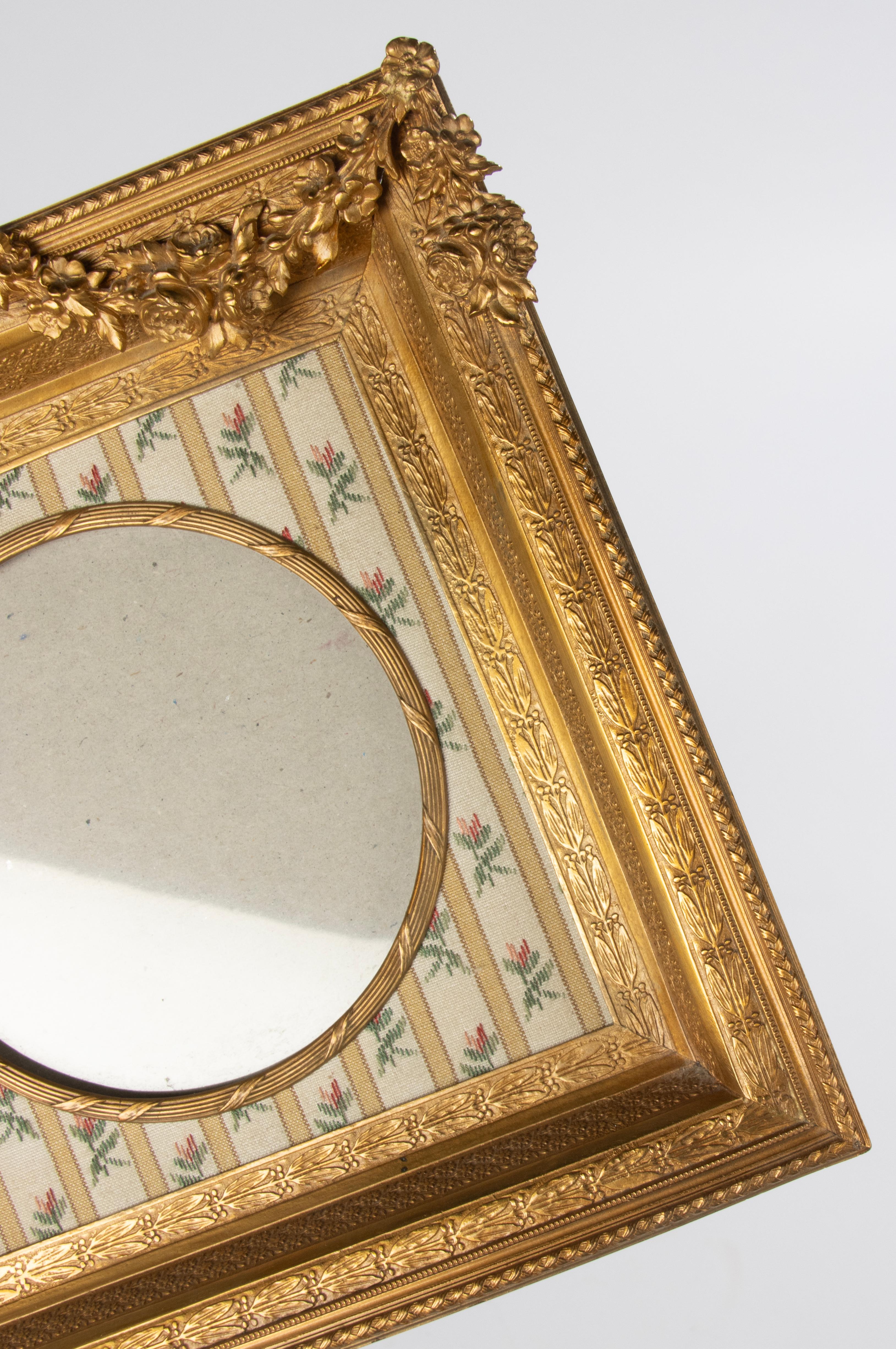 Mid 19th Century Louis XVI Ormolu Bronze Duo Picture frame - Napoleon III 10
