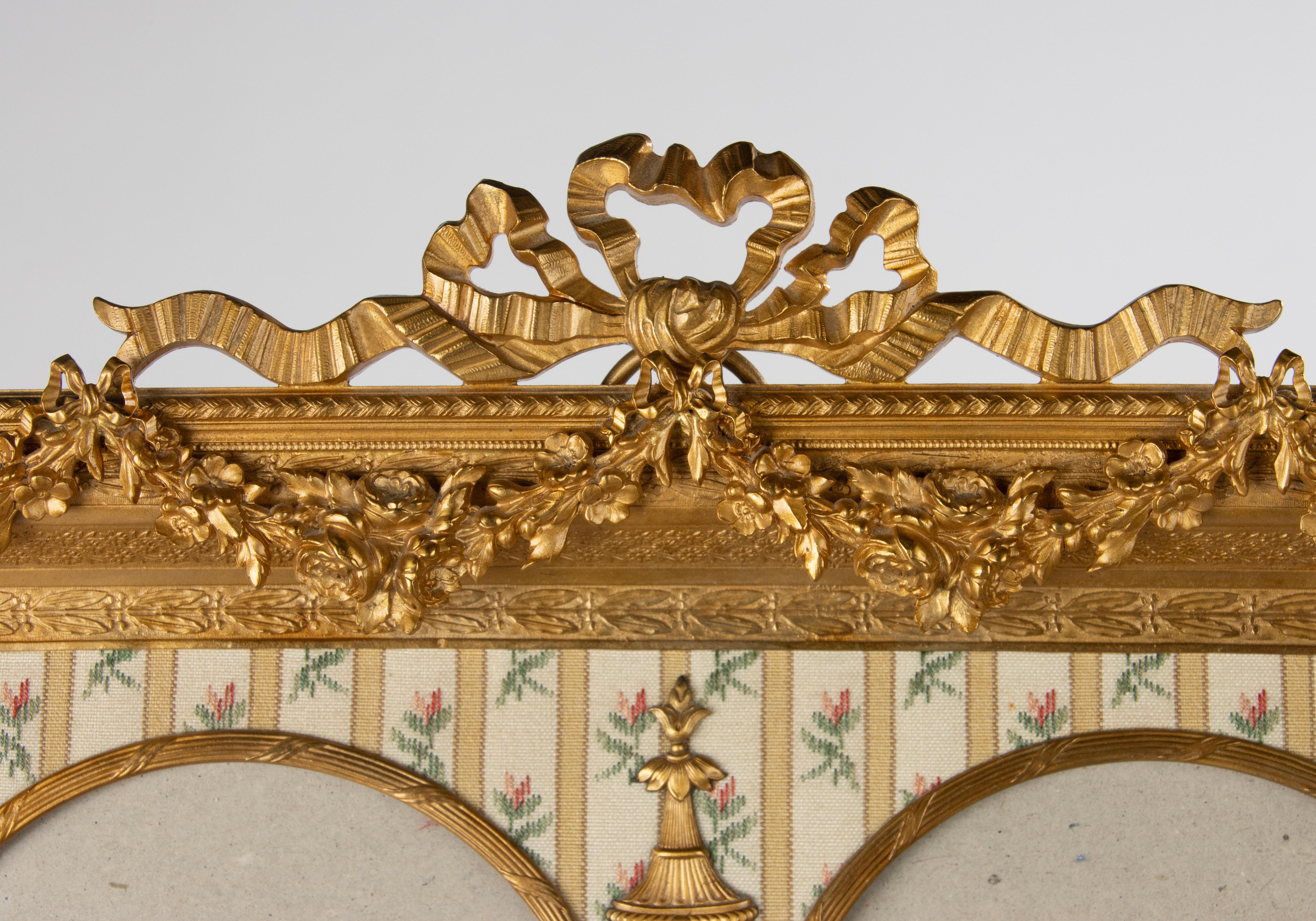 Mid 19th Century Louis XVI Ormolu Bronze Duo Picture frame - Napoleon III 11