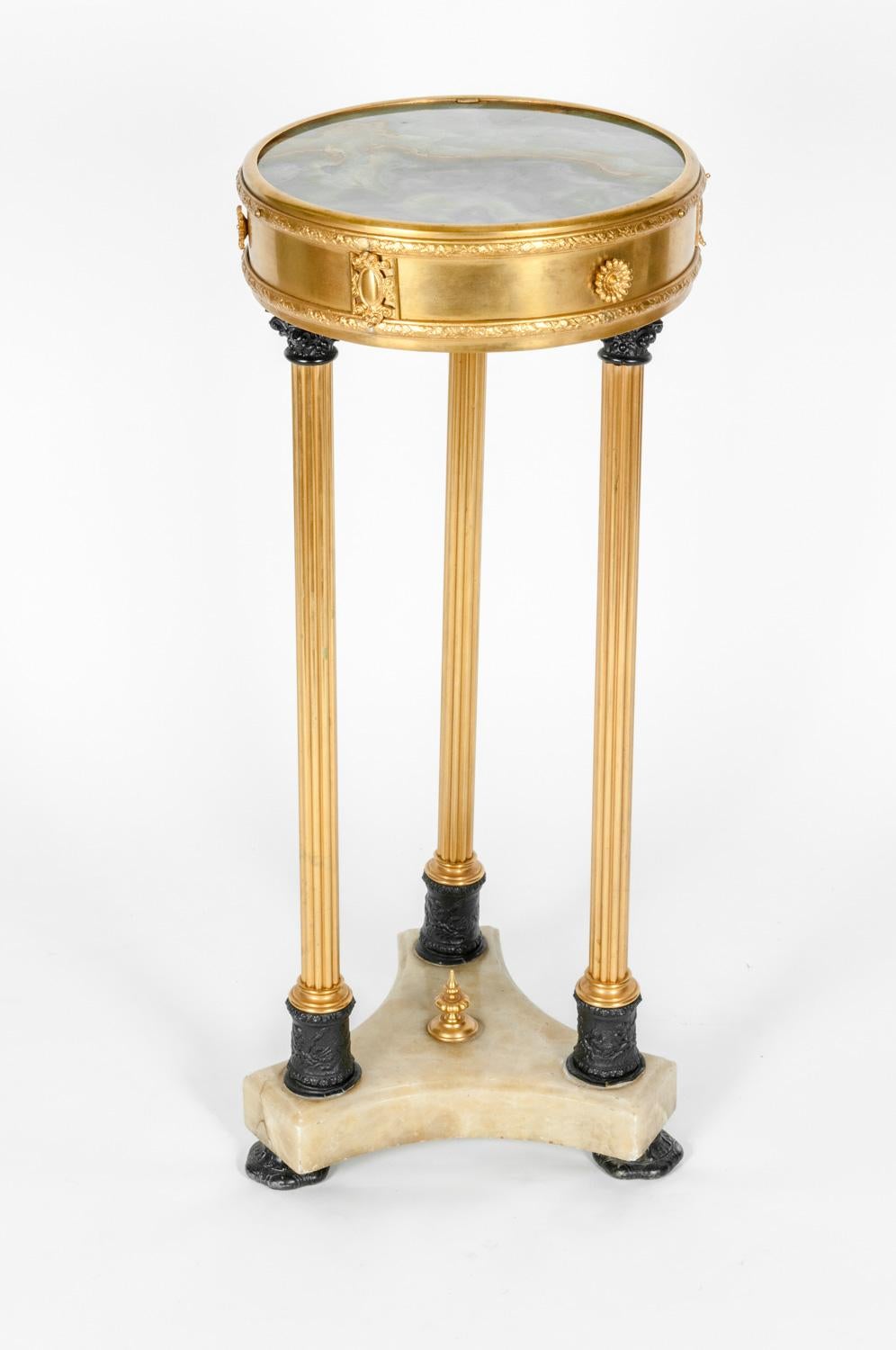 Mid-19th Century Louis XVI Style Side Table In Excellent Condition In Tarry Town, NY