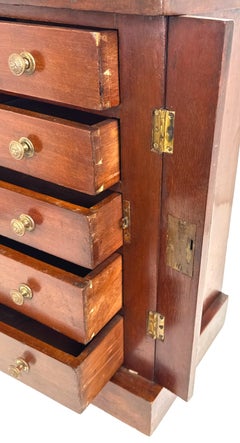 Mid 19th Century Mahogany Childs Wellington Chest