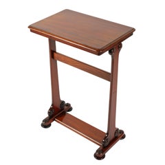 Mid-19th Century Mahogany Lamp Table