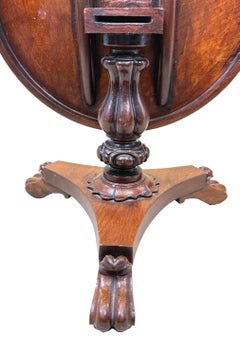 Mid-19th Century Mahogany Miniature Centre Table