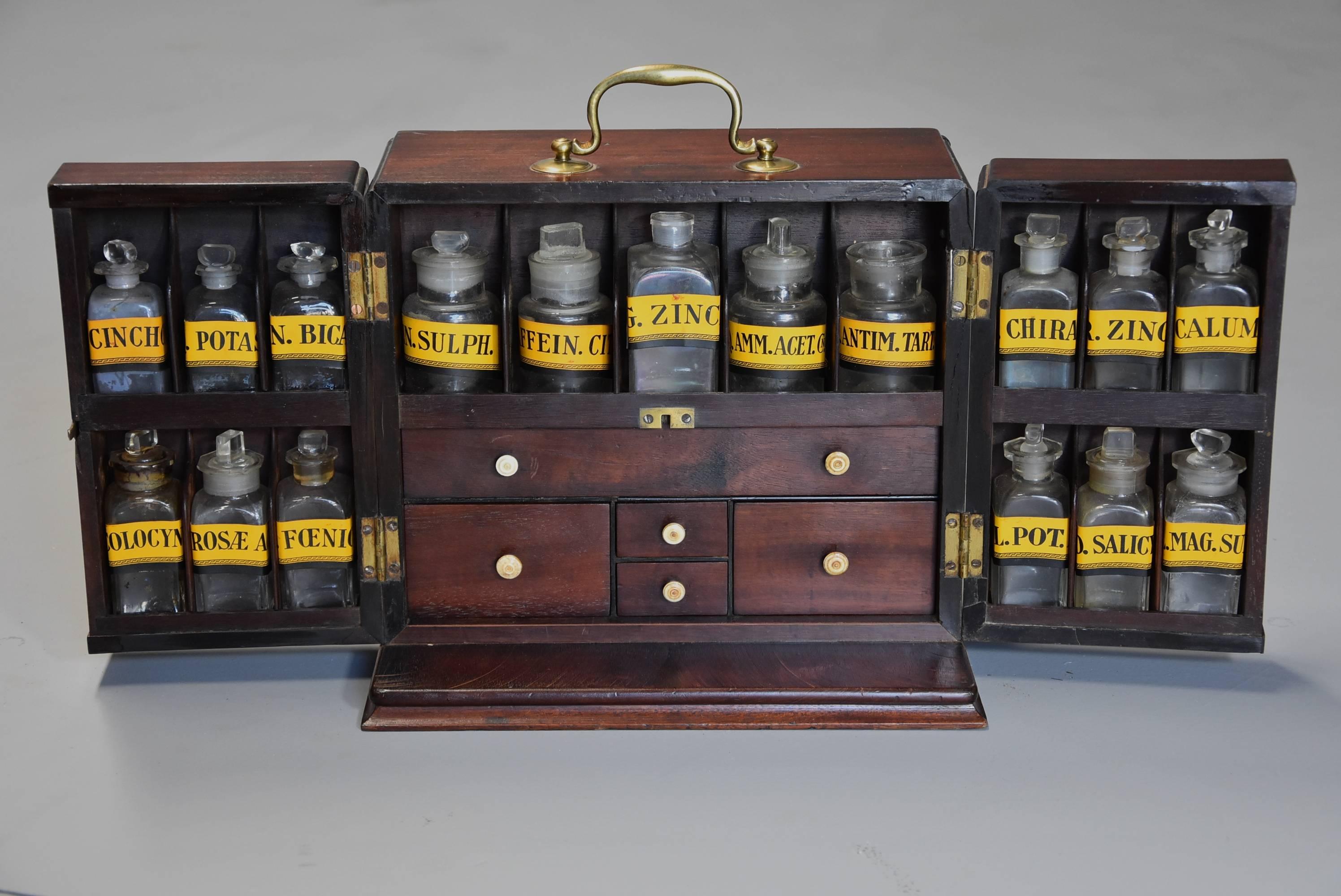 travel apothecary chest