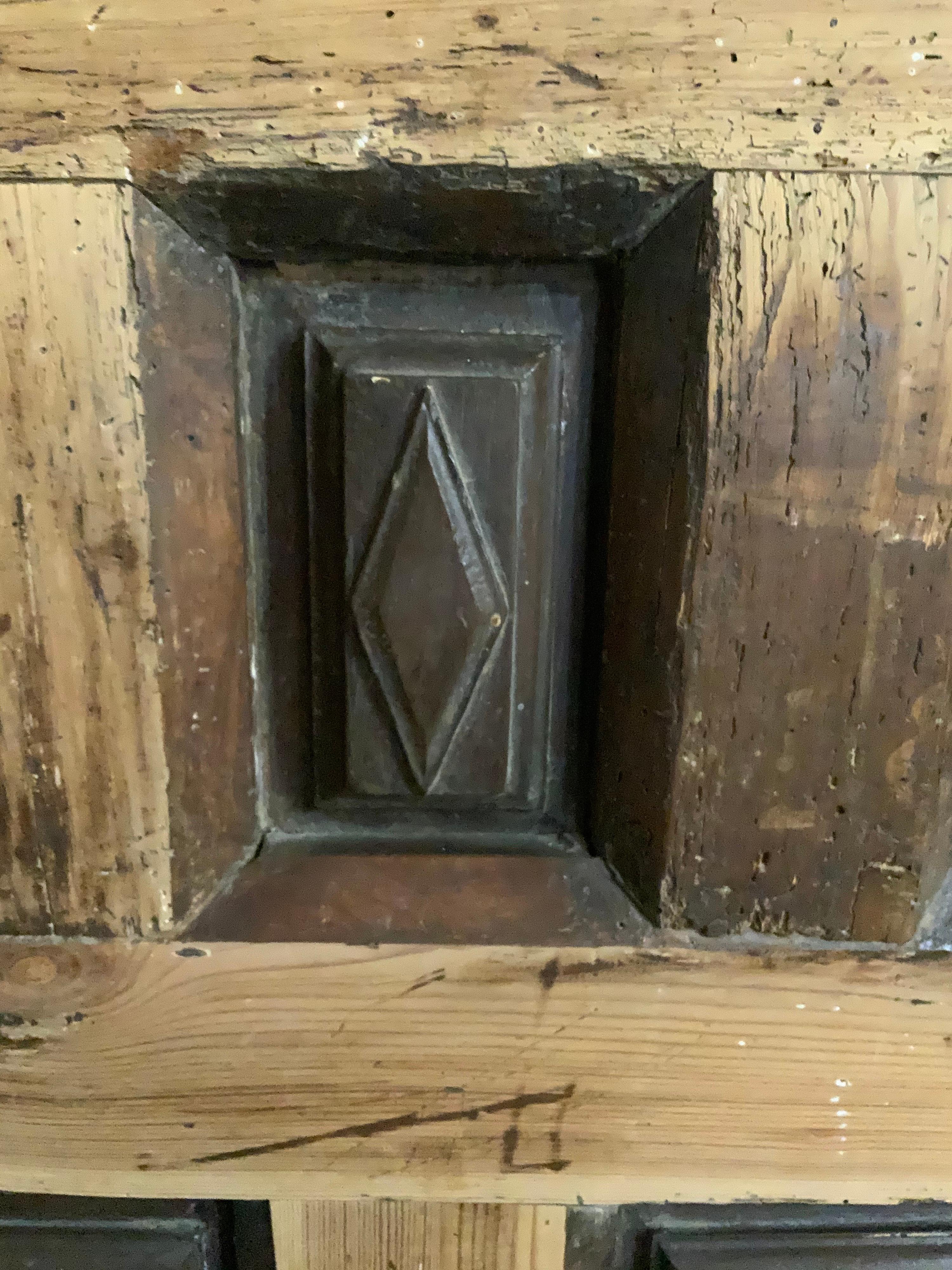 Porta in acero della metà del XIX secolo proveniente dalla Spagna In condizioni discrete in vendita a Dallas, TX