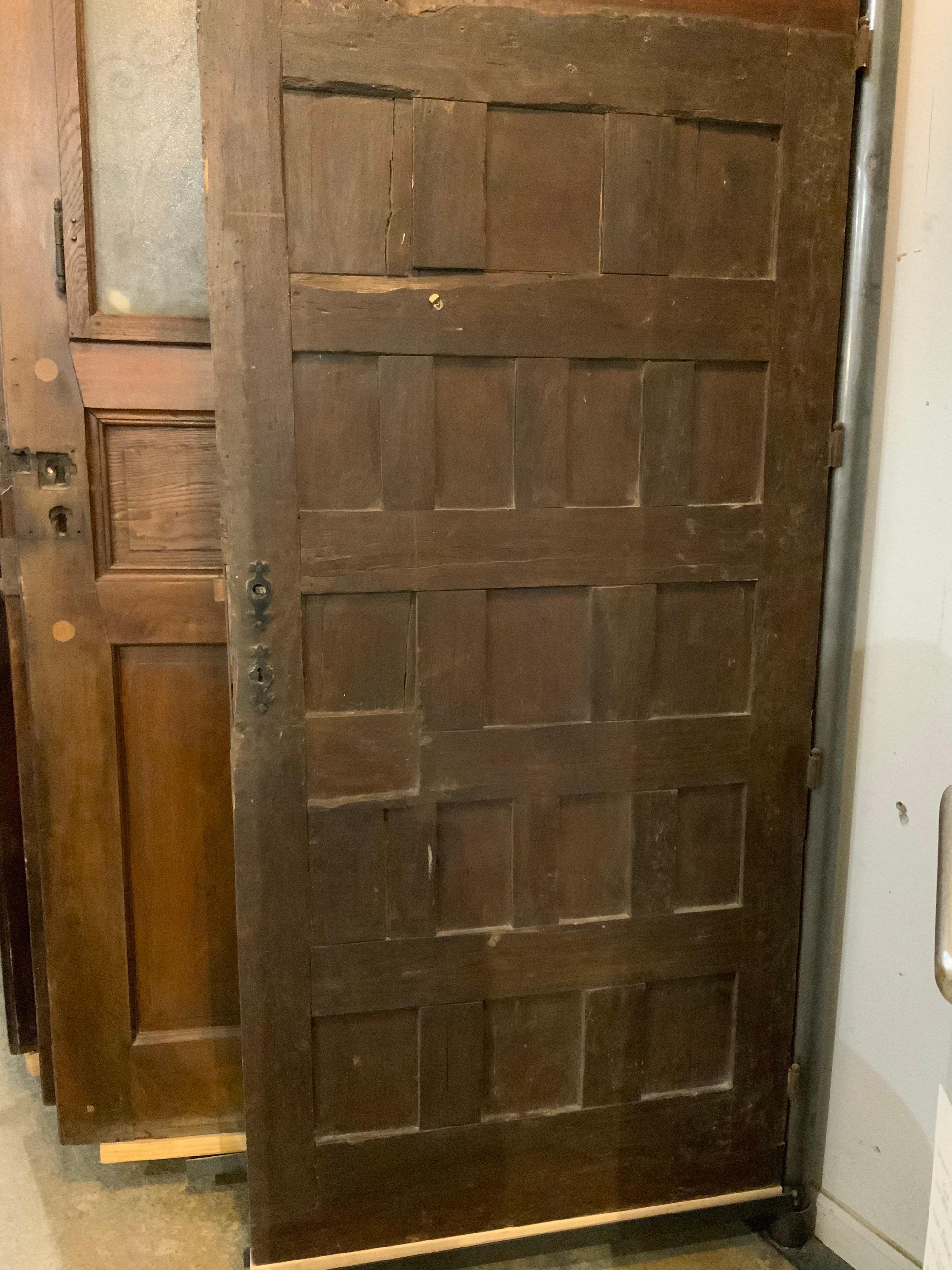 Mid-19th Century Maple Door from Spain In Good Condition In Dallas, TX