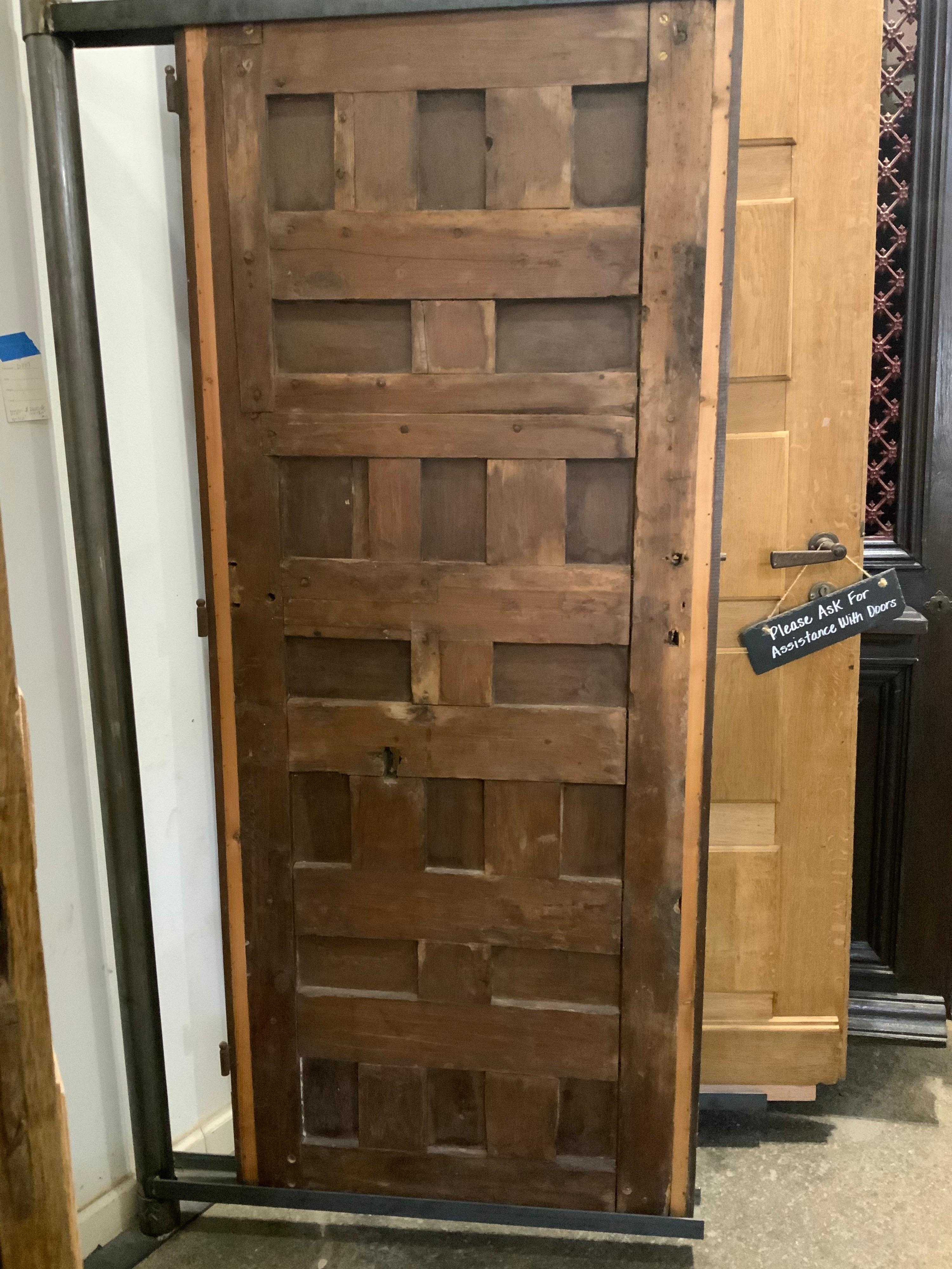 Acero Porta in acero della metà del XIX secolo proveniente dalla Spagna in vendita
