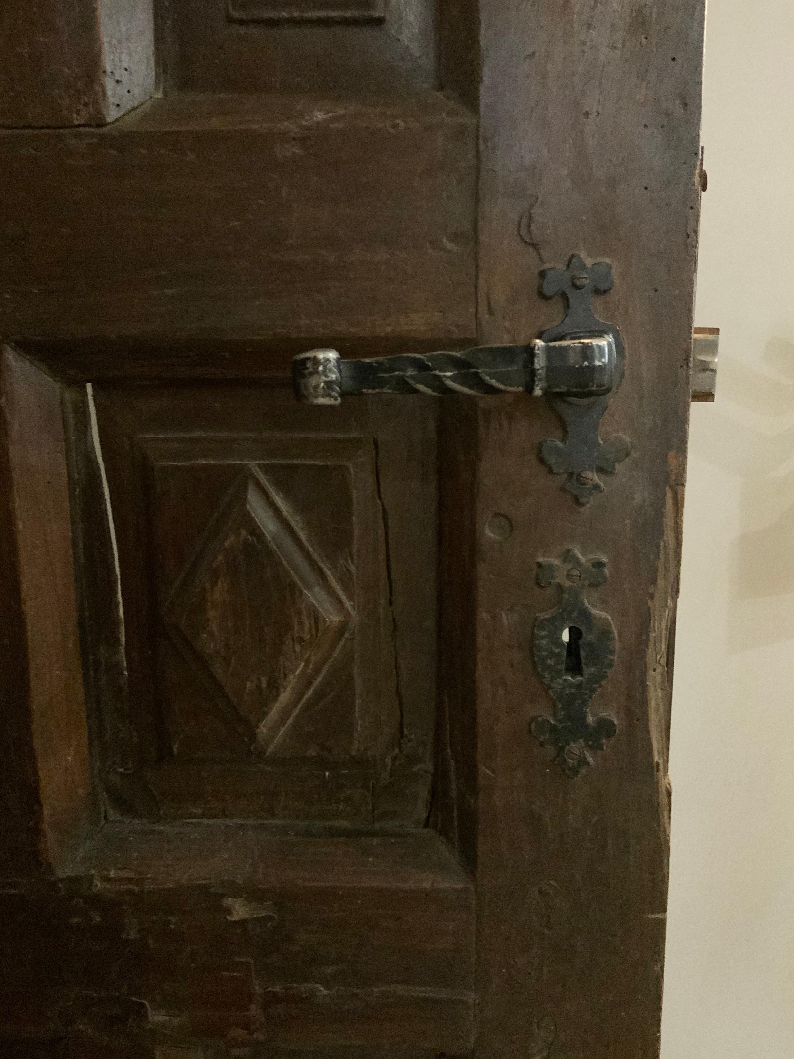 Mid-19th Century Maple Door from Spain 1