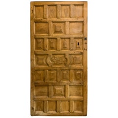Mid-19th Century Maple Door from Spain