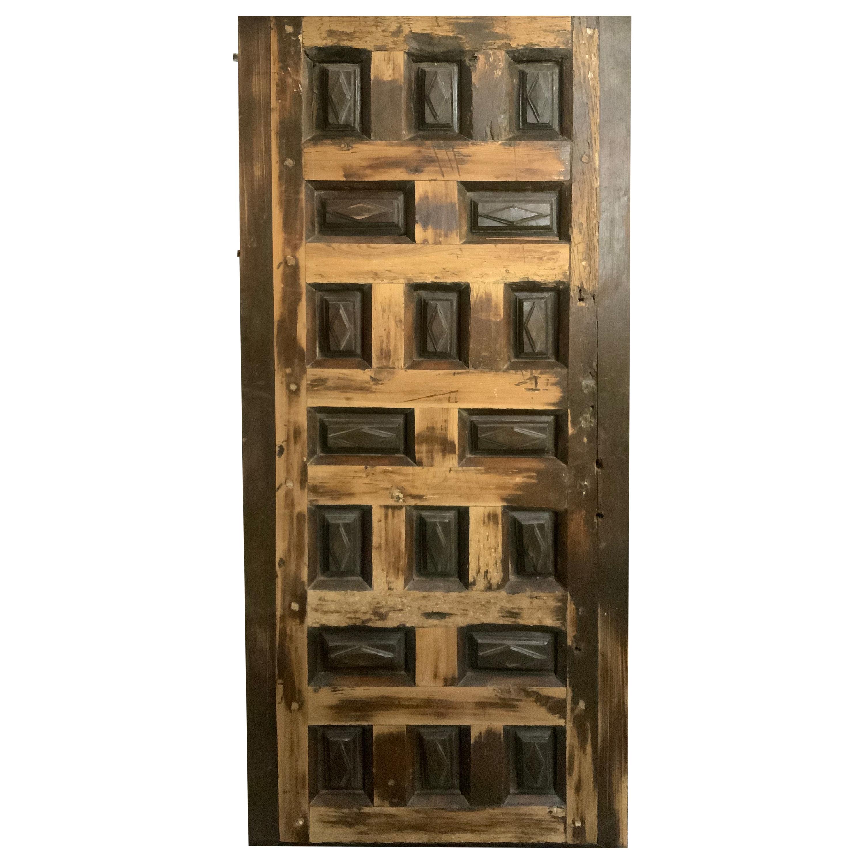 Mid-19th Century Maple Door from Spain For Sale