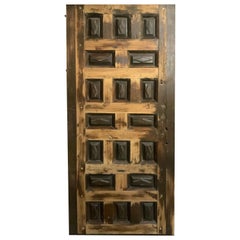 Antique Mid-19th Century Maple Door from Spain