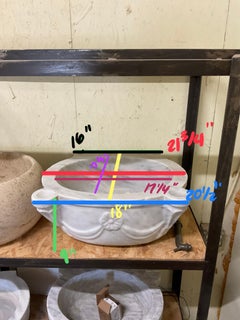 Mid-19th Century Marble Sink from Greece