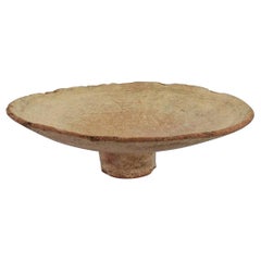 Antique Mid-19th Century Moroccan Terracotta Couscous / Bread Bowl