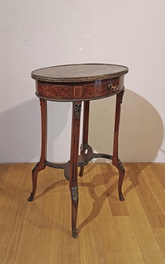 MID-19th CENTURY NAPOLEON III INLAID COFFEE TABLE