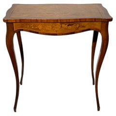 MID 19th CENTURY NAPOLEON III INLAID TABLE
