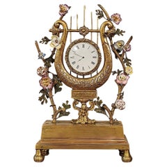 MID 19th CENTURY NAPOLEON III LIRE PENDULUM