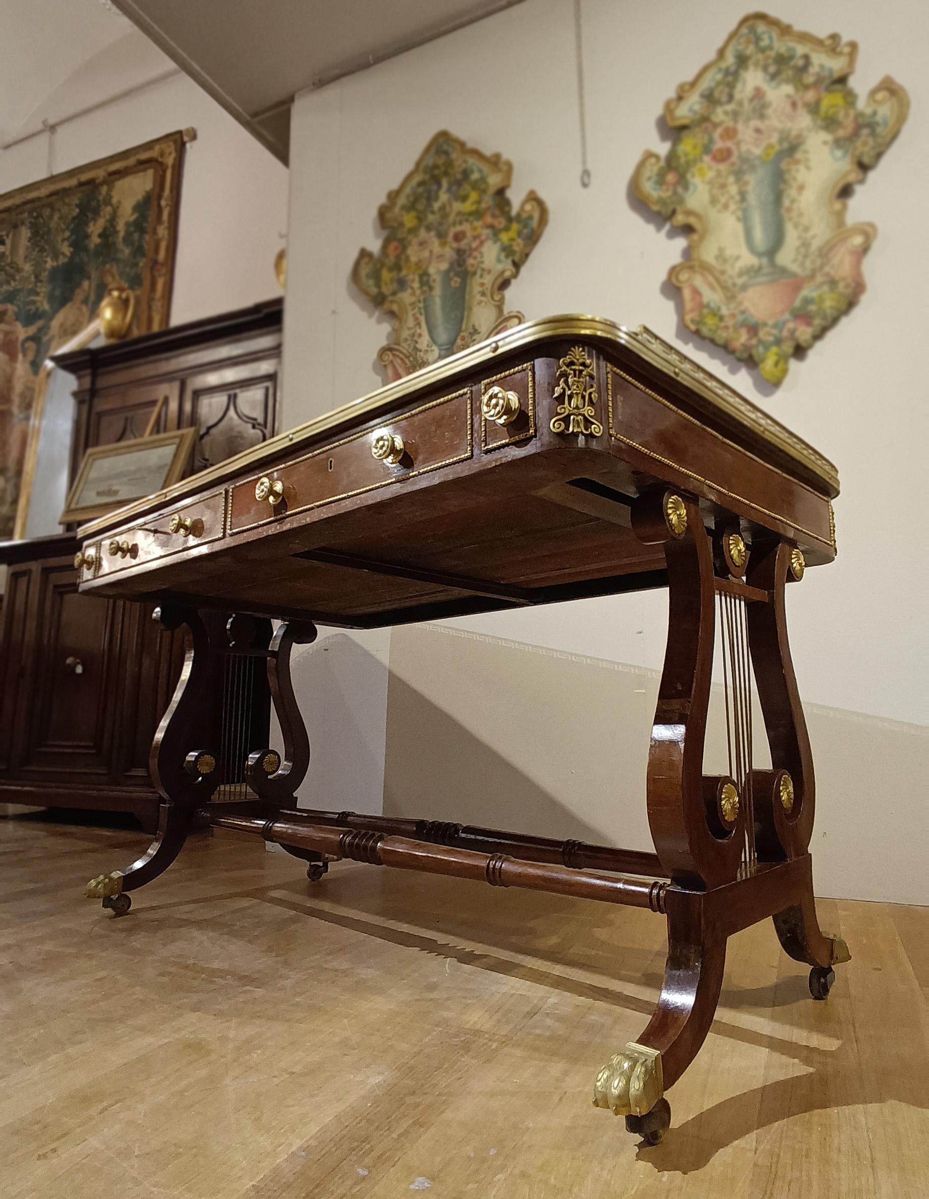 SCRIVANIA IN VENEZIA DI NAPOLEONE III DELLA METÀ DEL XIX SECOLO in vendita 2