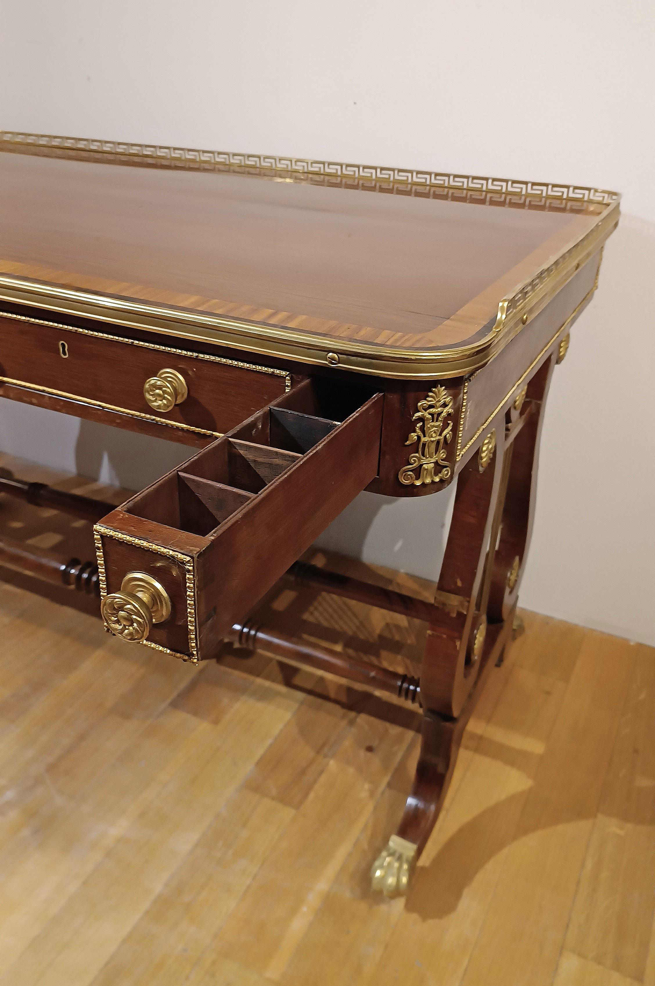 SCRIVANIA IN VENEZIA DI NAPOLEONE III DELLA METÀ DEL XIX SECOLO In condizioni buone in vendita a Firenze, FI