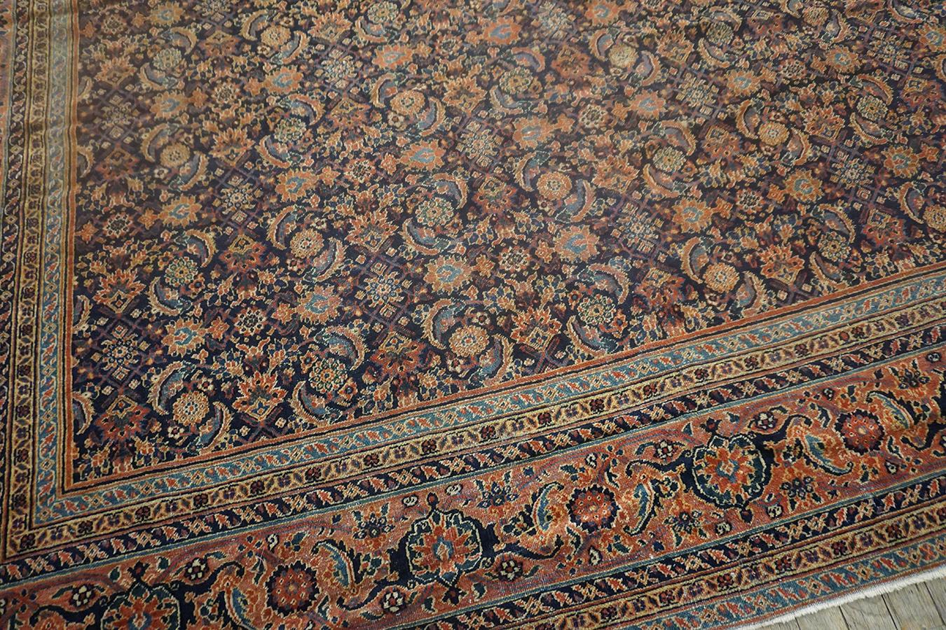 Mid 19th Century N.E. Persian Herat Carpet ( 8'6'' x 22'6'' - 260 x 685 ) For Sale 7