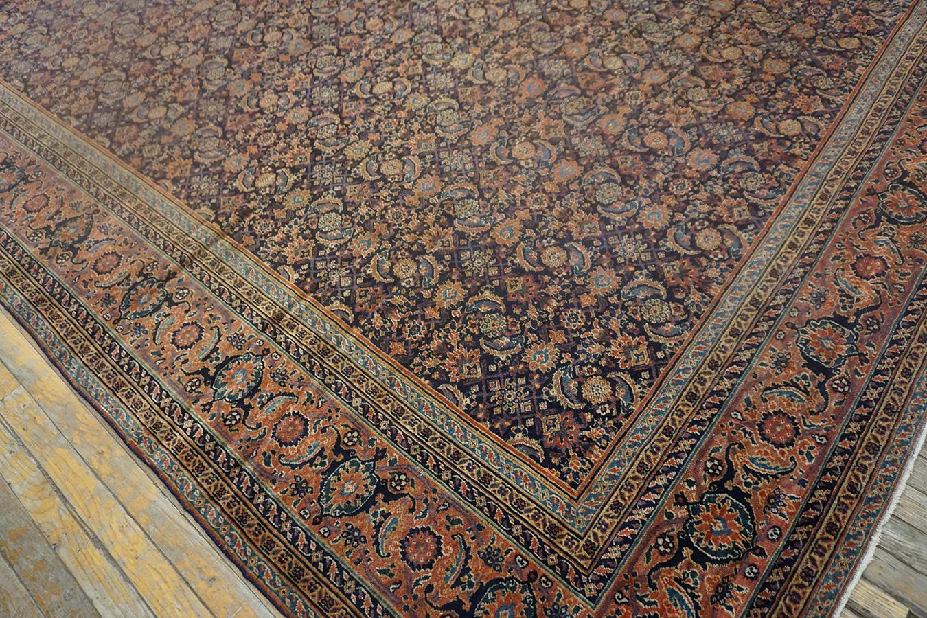 Mid 19th Century N.E. Persian Herat Carpet ( 8'6'' x 22'6'' - 260 x 685 ) For Sale 8