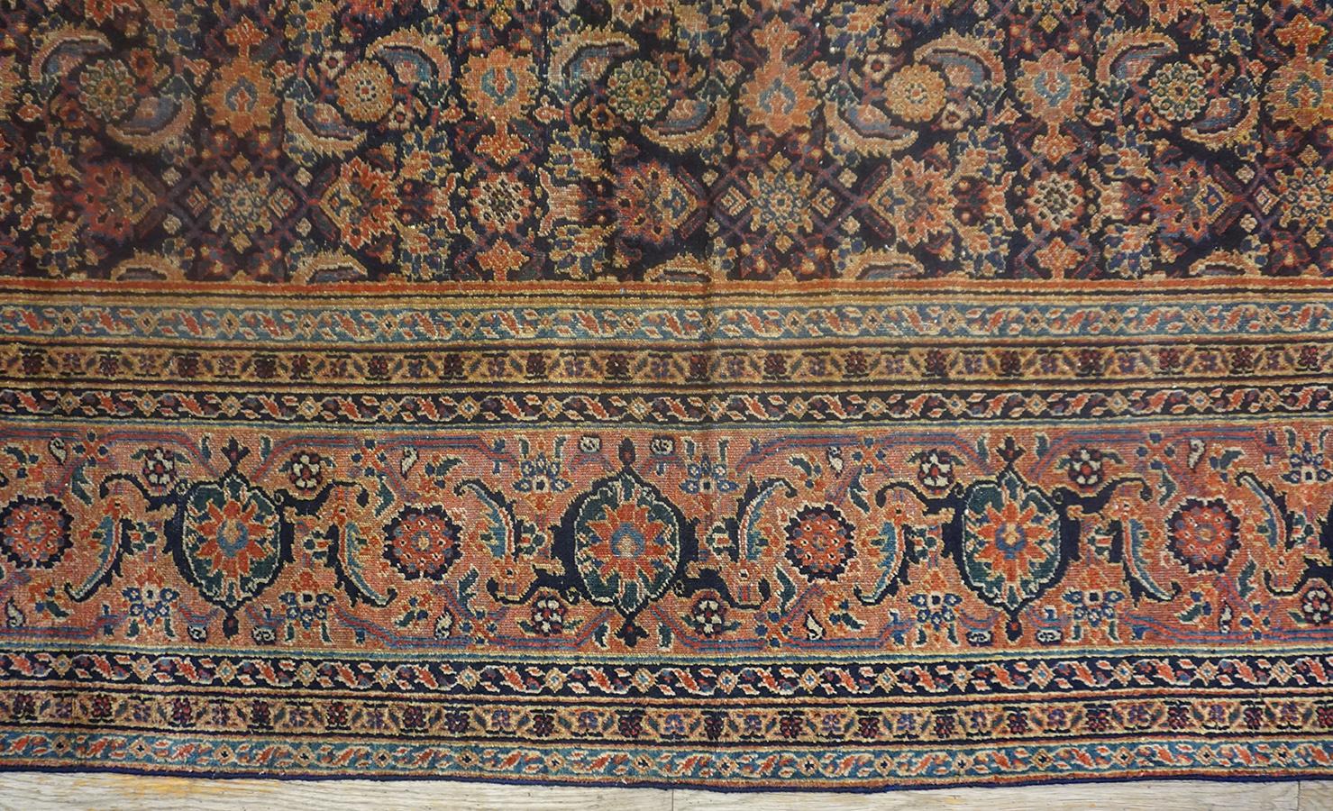 Mid 19th Century N.E. Persian Herat Carpet ( 8'6'' x 22'6'' - 260 x 685 ) For Sale 4