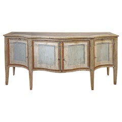 MID-19th CENTURY NEOCLASSIC-STYLE LACQUERED SIDEBOARD