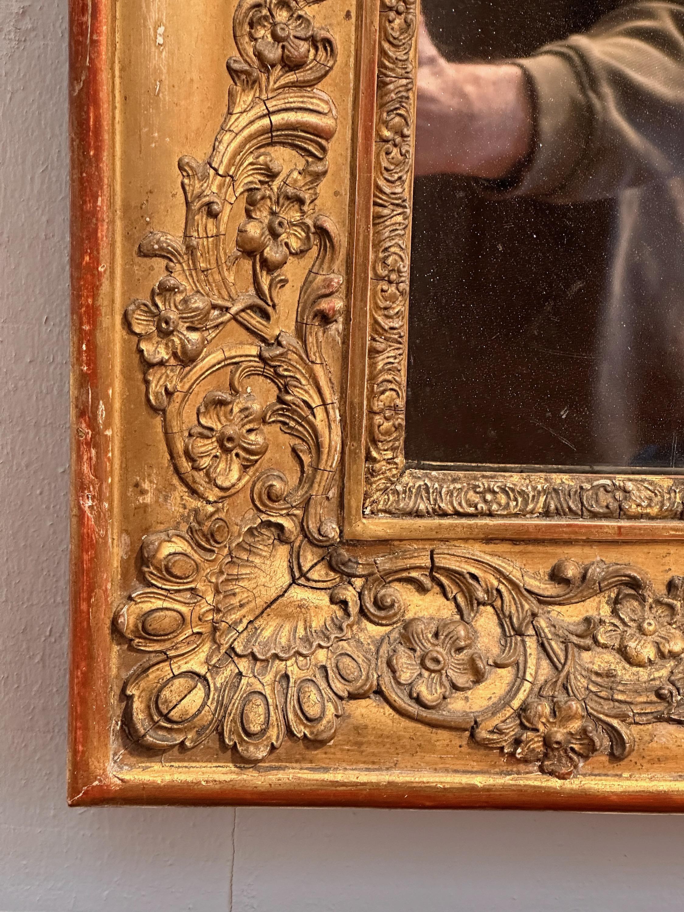 Mitte 19. Jahrhundert Neoklassischer Spiegel im Zustand „Gut“ im Angebot in Charlottesville, VA