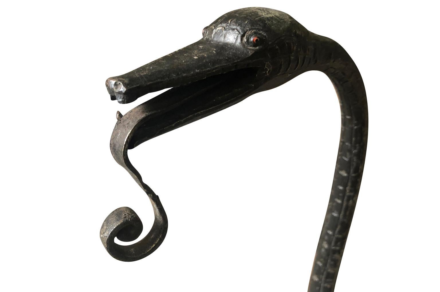 Mid-19th Century Northern Italian Snake Sculpture In Good Condition In Atlanta, GA