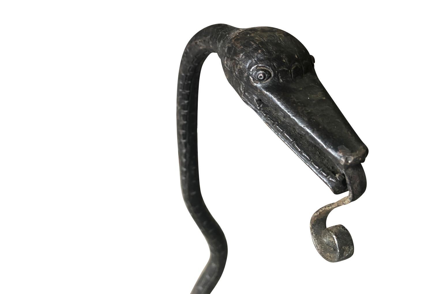 Mid-19th Century Northern Italian Snake Sculpture 1